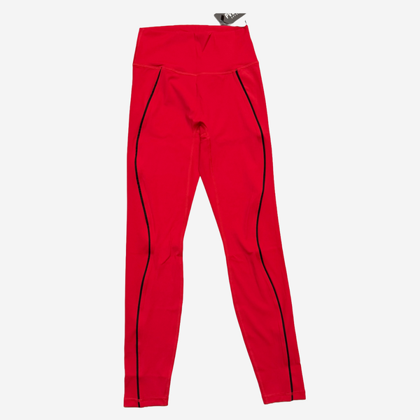 LEGGINGS 'FLOW' WOMEN - RED & BLACK