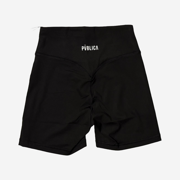 SHORTS 'FLOW' WOMEN - BLACK & WHITE