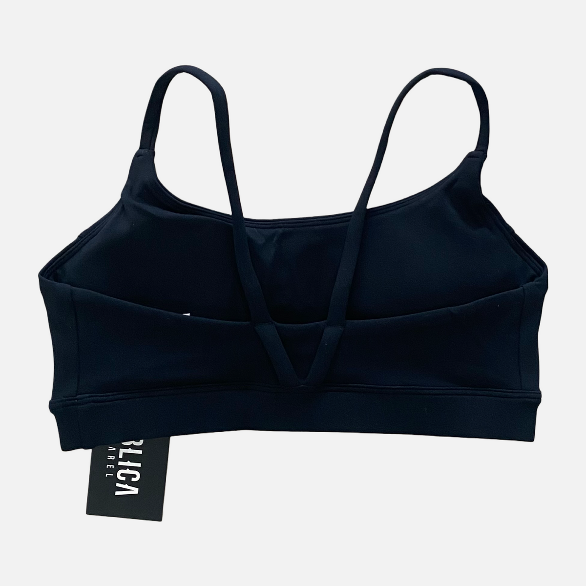 Sports Bra 'ESSENTIALS' WOMEN - BLACK 2.0 – Pública Apparel