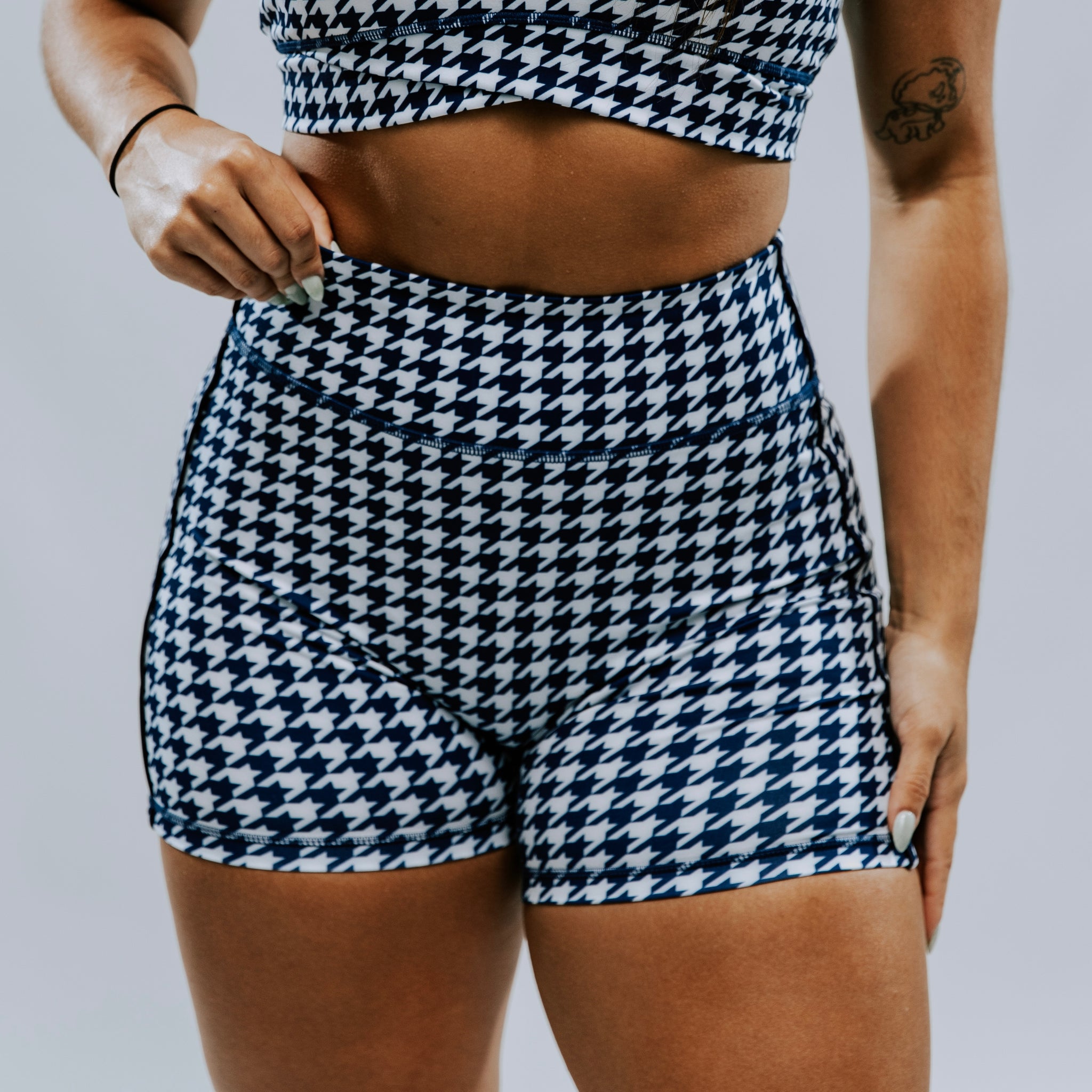 SHORTS 'FLOW' WOMEN - NAVY & WHITE