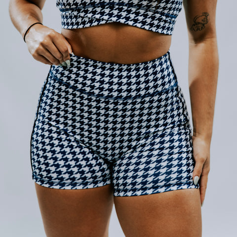 SHORTS 'FLOW' WOMEN - NAVY & WHITE
