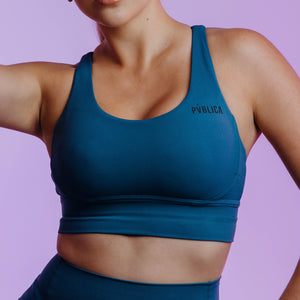 SPORTS BRA 'ESSENTIAL' WOMEN - BLUE