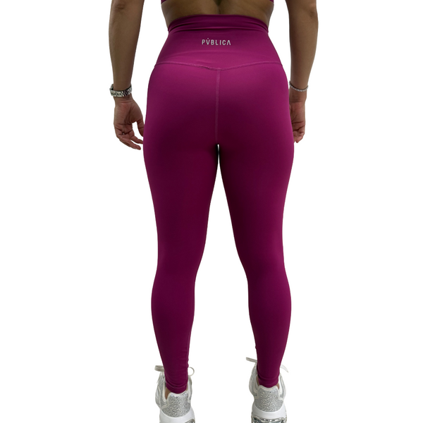 LEGGINGS 'ESSENTIALS' WOMEN - FUCSIA