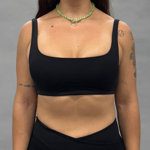 SPORTS BRA 'ESSENTIAL' WOMEN - BLACK 2.0