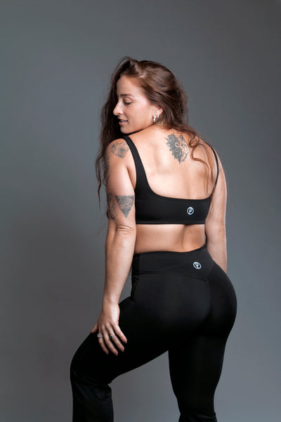 SPORTS BRA 'ESSENTIAL' WOMEN - BLACK 2.0