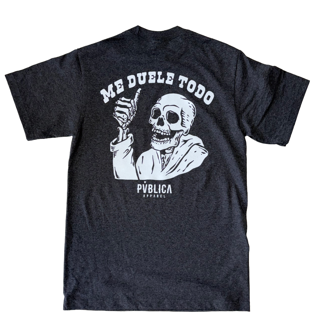 T-Shirt 'ME DUELE TODO' MEN - DARK GREY
