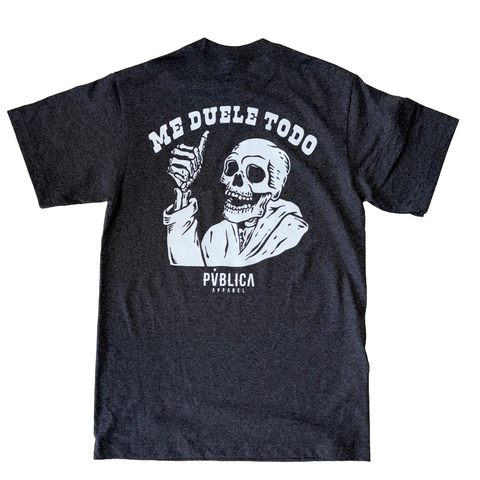 T-Shirt 'ME DUELE TODO' MEN - DARK GREY