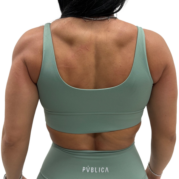 SPORTS BRA 'ESSENTIAL' WOMEN - MINT