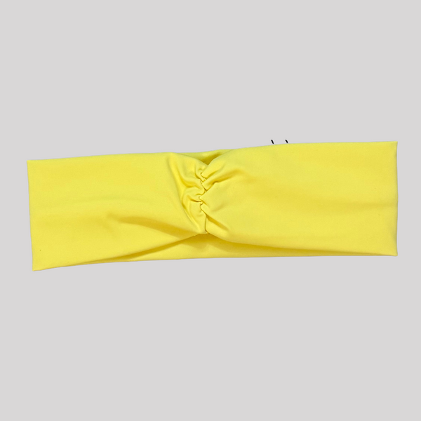 HEADBAND 'FLOW' WOMEN - BUTTER YELLOW