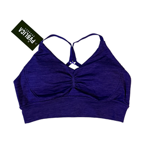 SPORTS BRA 'SEAMLESS' WOMEN - PURPLE