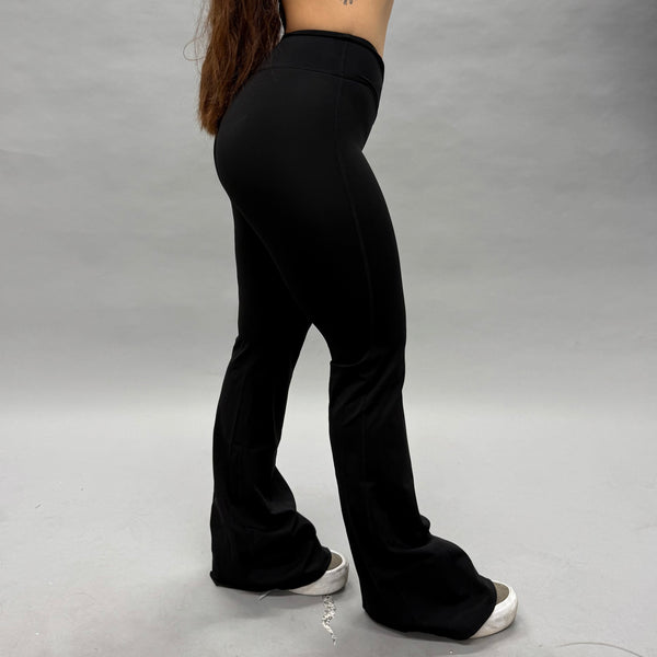 LEGGINGS 'BELL BOTTOM' WOMEN - BLACK