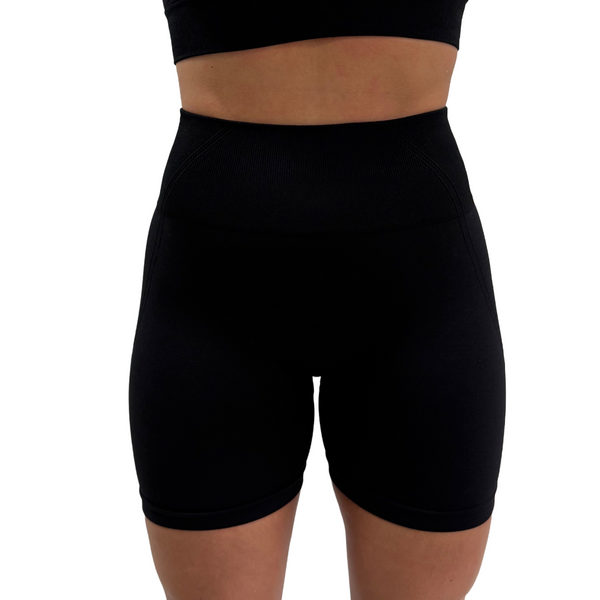 SHORTS 'SEAMLESS' WOMEN - BLACK