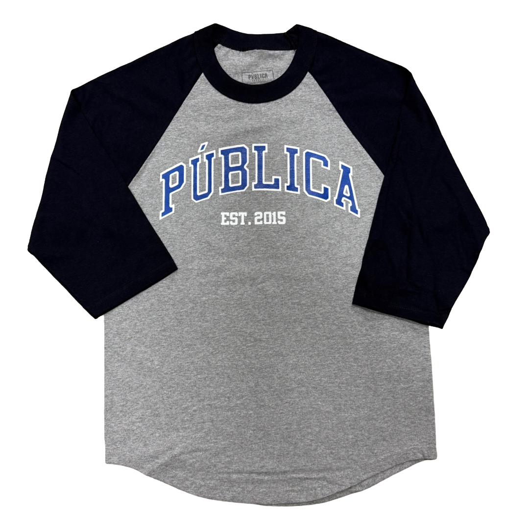 T-Shirt 'SINCE 2015' MEN - GREY / NAVY