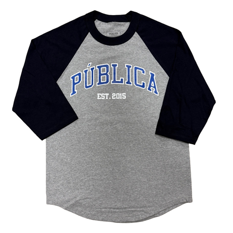 T-Shirt 'SINCE 2015' MEN - GREY / NAVY