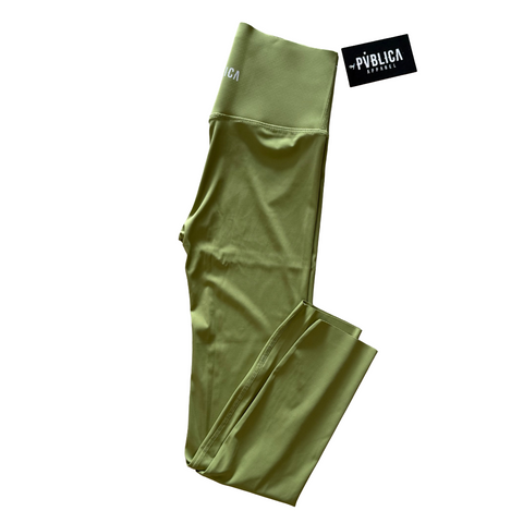 LEGGINGS 'ESSENTIALS' WOMEN - PISTACHO