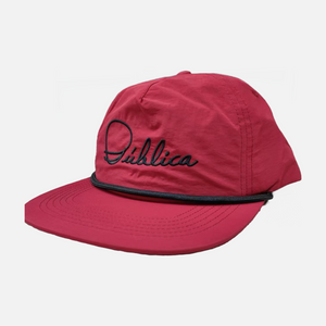 Golf Hat 'CALLIGRAPHY' UNISEX - Red