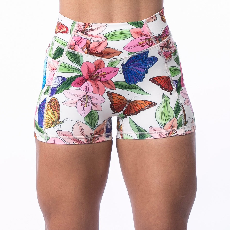 SHORTS 'MOTION' WOMEN - BUTTERFLIES