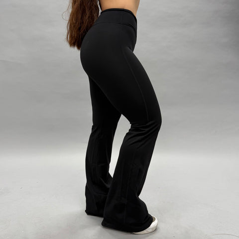 LEGGINGS 'BELL BOTTOM' WOMEN - BLACK
