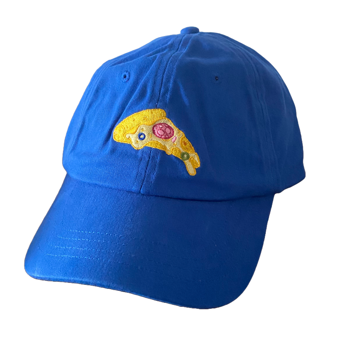 Dad Hat 'PIZZA SLICE' UNISEX - ROYAL BLUE