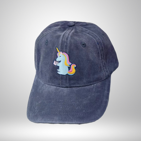 Dad Hat 'UNICORN' UNISEX - GREY VINTAGE