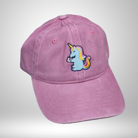 Dad Hat 'UNICORN' UNISEX - PINK VINTAGE