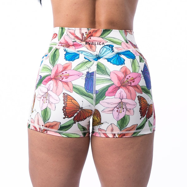 SHORTS 'MOTION' WOMEN - BUTTERFLIES