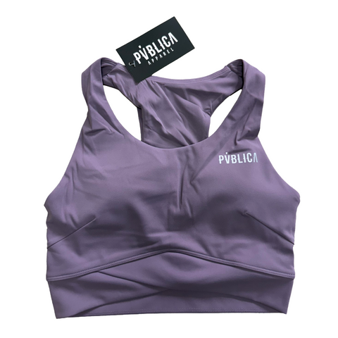 SPORTS BRA 'ESSENTIAL' WOMEN - LILA