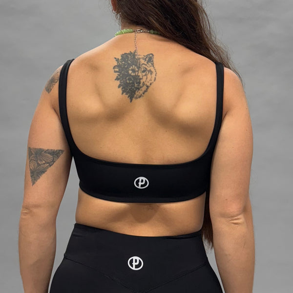 SPORTS BRA 'ESSENTIAL' WOMEN - BLACK
