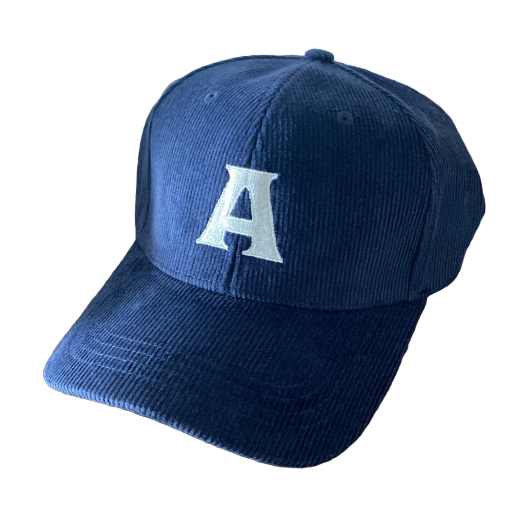 Hat 'ATHENS' UNISEX - BLUE CORDUROY