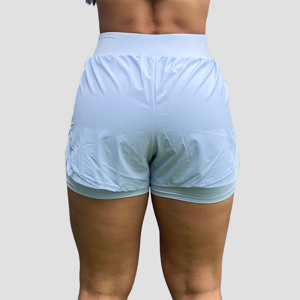 RUNNING SHORTS 'ESSENTIALS' WOMEN - BABY BLUE