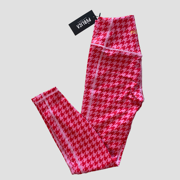 LEGGINGS 'MOTION' WOMEN - RED & PINK