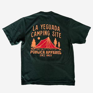 Oversized T-Shirt 'LA YEGUADA' MEN - FORREST GREEN