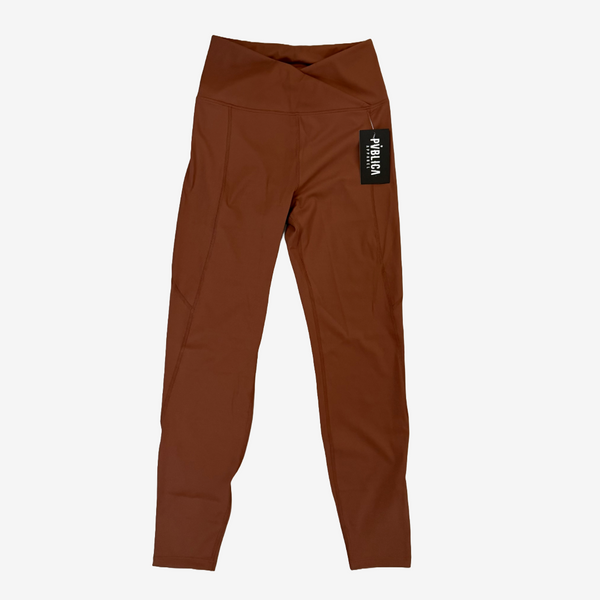 LEGGINGS 'ESSENTIALS' WOMEN - COFFEE