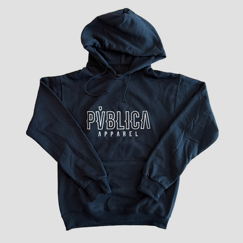 Hoodie 'BIG LOGO' UNISEX - BLACK