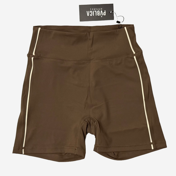 SHORTS 'FLOW' WOMEN - BROWN & CREAM