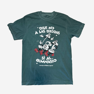 T-Shirt 'SÍ AL GYM' MEN - GREEN