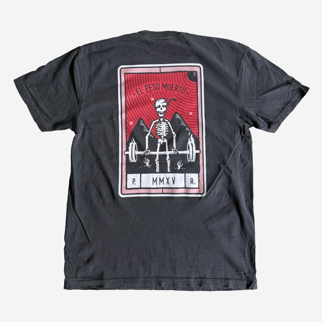 T-Shirt 'PESO MUERTO' MEN - DARK GREY
