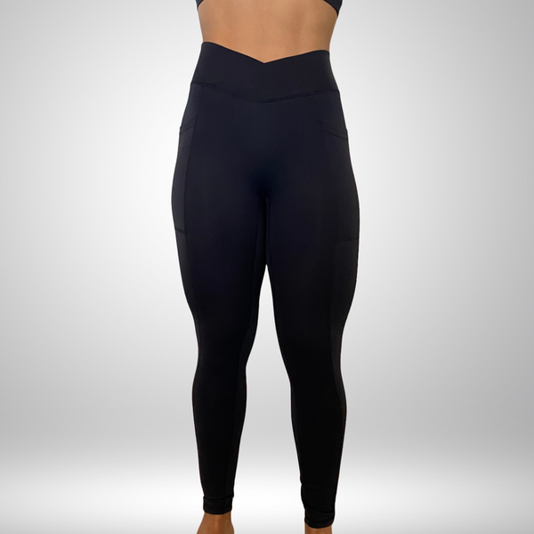 LEGGINGS 'SCRUNCH' WOMEN - BLACK