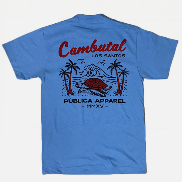 T-Shirt 'CAMBUTAL' MEN - BABY BLUE