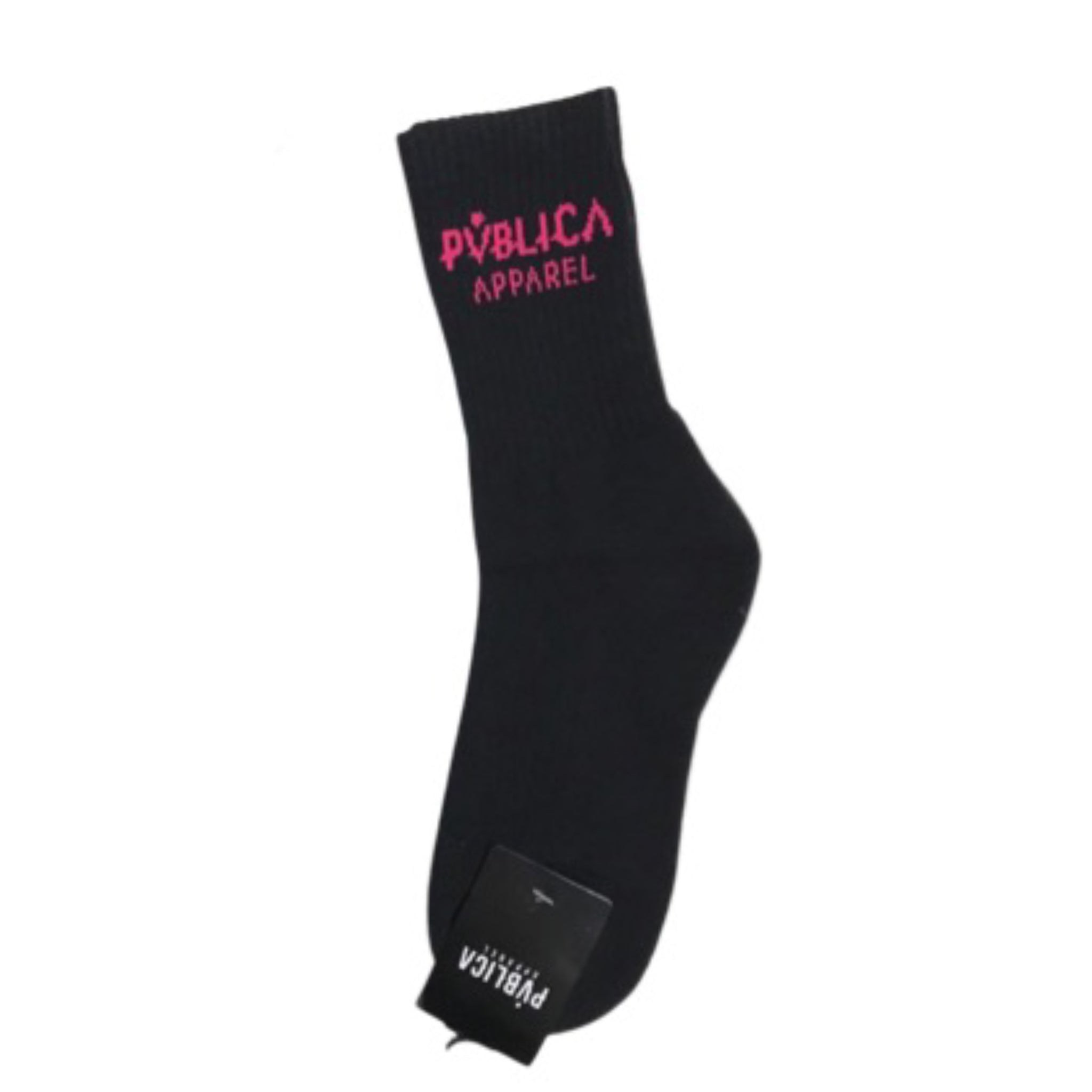 Socks '1 Pack' MEN - BLACK/PINK
